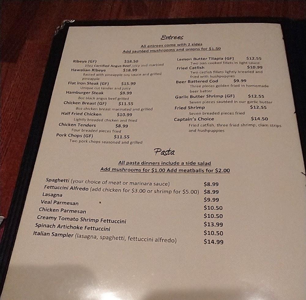Lake Tansi Restaurant & Lounge Menu image 2
