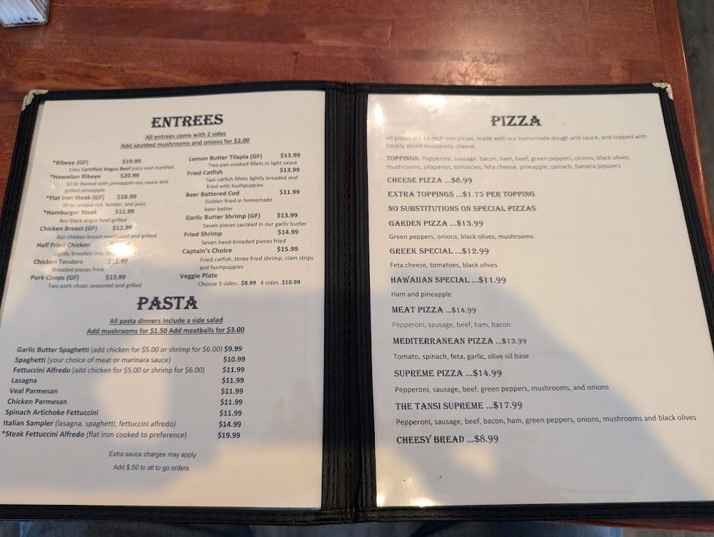 Lake Tansi Restaurant & Lounge Menu image 4