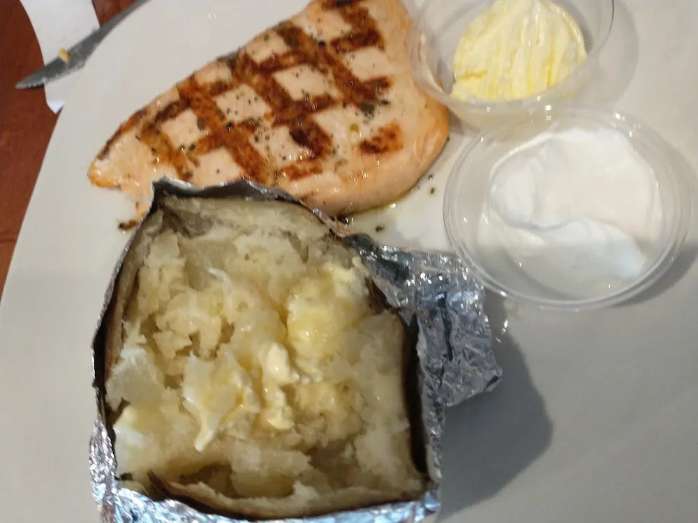 Salmon Fish Sandwich